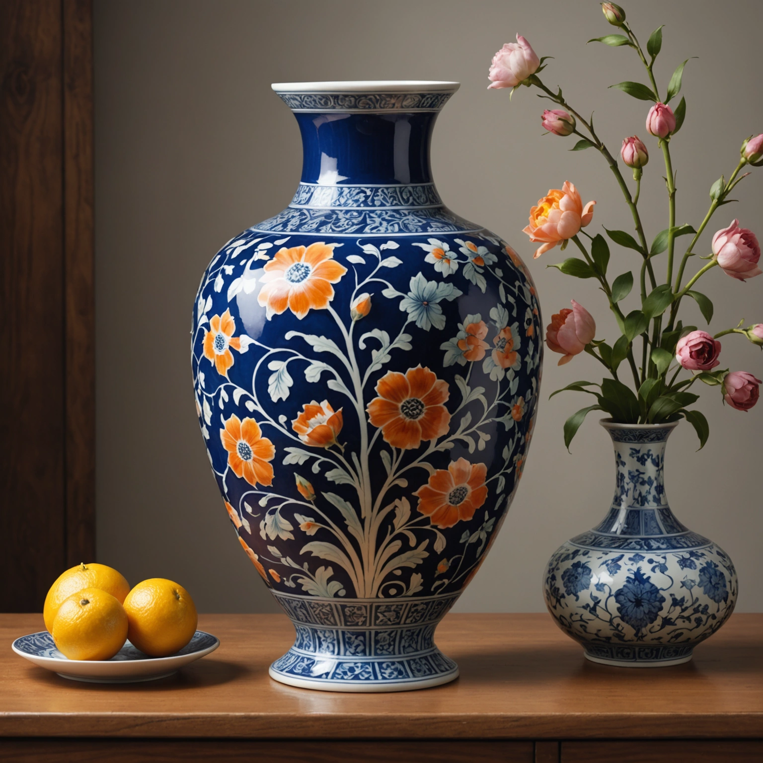 Искусство декора: как ваза фарфор ручная роспись и ваза 15 см преобразят ваш интерьер