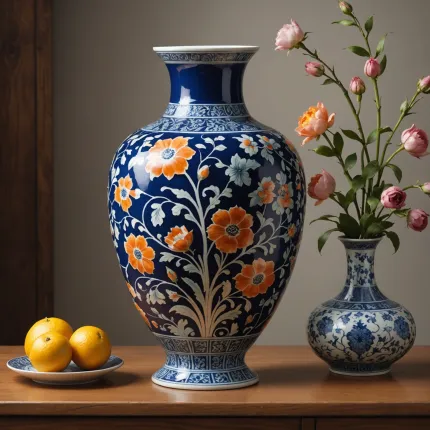 Искусство декора: как ваза фарфор ручная роспись и ваза 15 см преобразят ваш интерьер